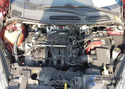 2014 Ford Fiesta Se z USA, uszkodzony, nr VIN 3FADP4BJ7EM240375